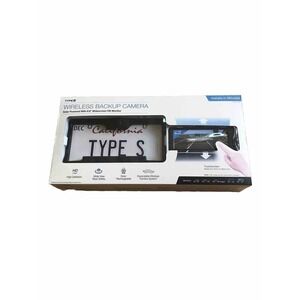 Type S Wireless Backup Camera Solar Powered 6.8in HD Monitor BT57132-36 720P